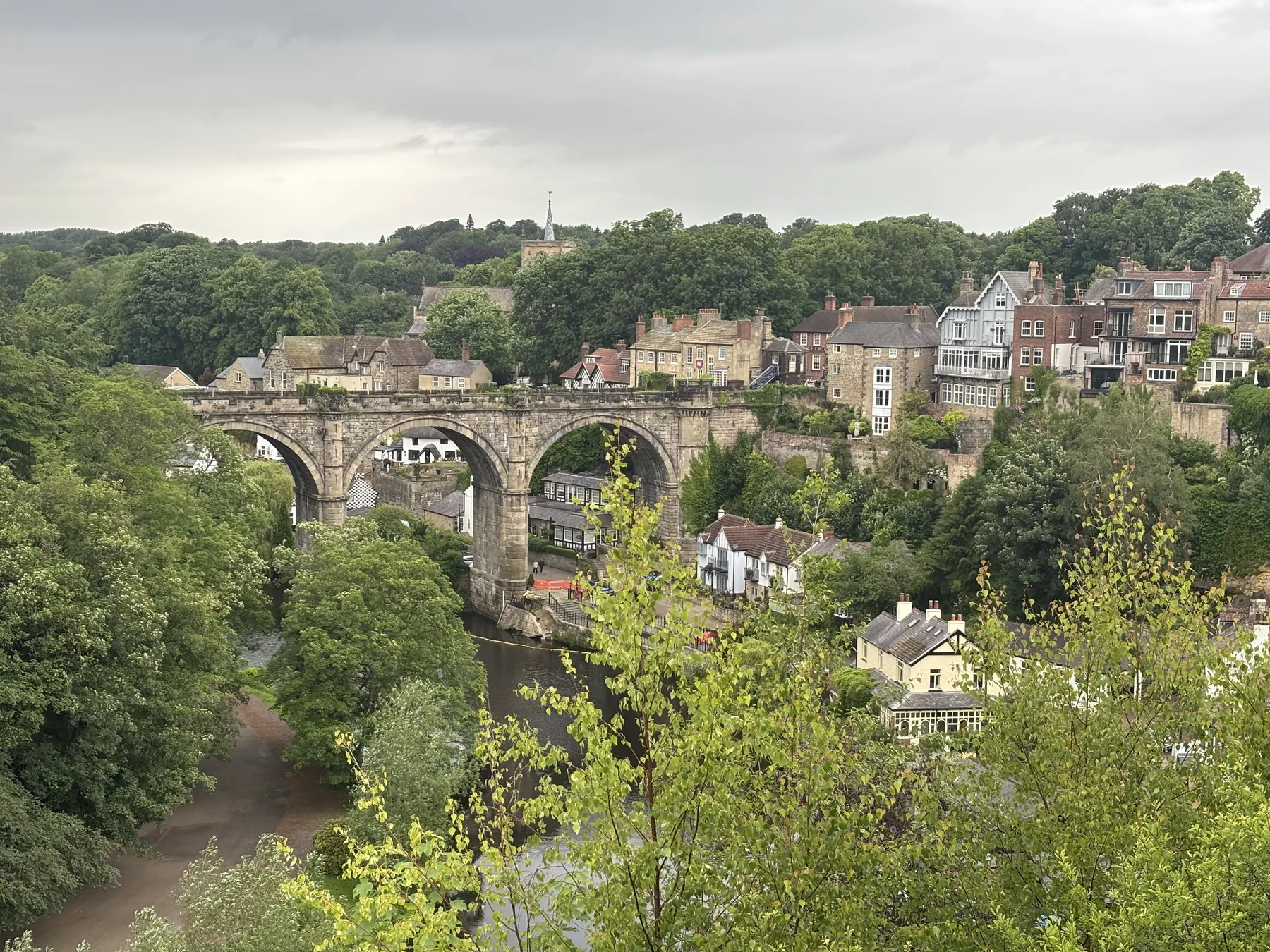 A historic Yorkshire town of riverside architecture